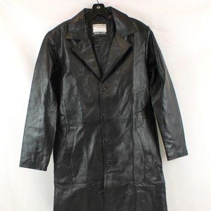 Roxa Leathers - Long Genuine Leather Jacket Large - FCM00
